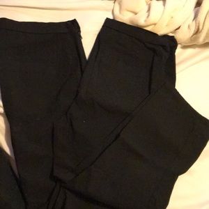 Black Capri skinny dress pants